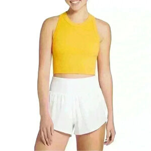 DSG Women's High Neck Brami University Gold, Size S/M